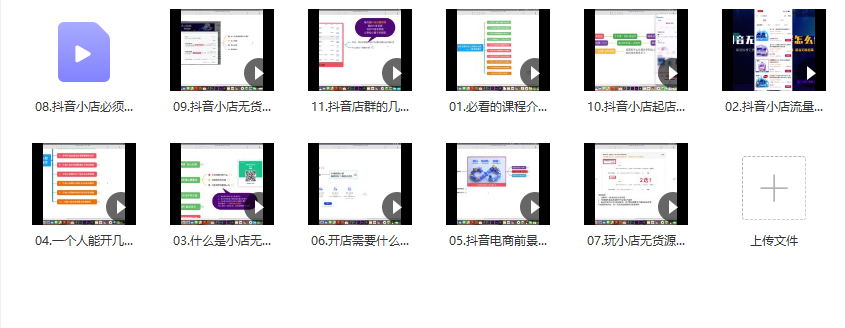 抖音無(wú)貨源店群干貨課程，全程高能，小白必看！ - 策幻網(wǎng)