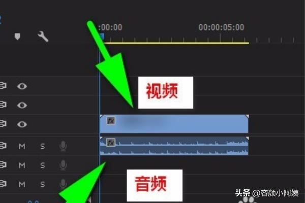 怎樣利用pr把視頻背景音樂刪掉？