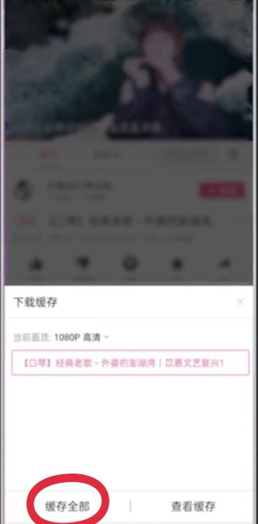 b站視頻怎么保存在手機(jī)本地？