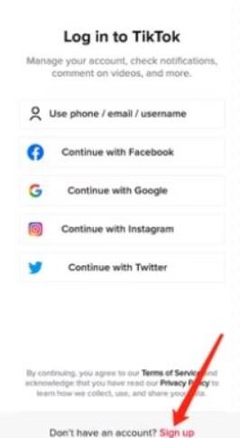 你好，如何注冊(cè)tiktok賬號(hào)？