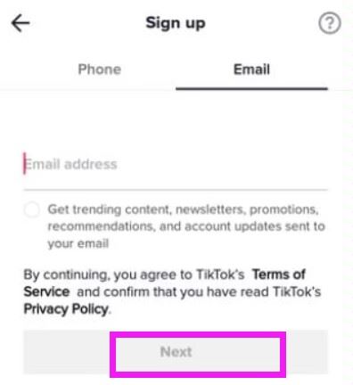 TikTok如何注冊？