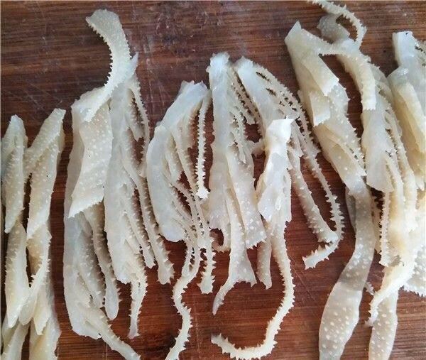 牛百葉怎么切片？